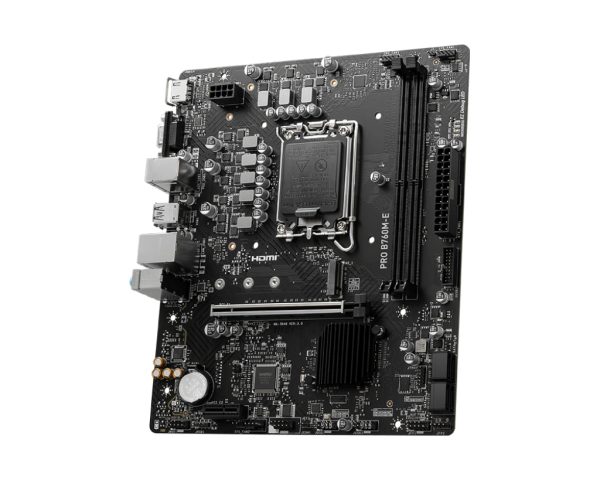 MSI PRO B760M-E placa base Intel B760 LGA 1700 Micro ATX - Imagen 3