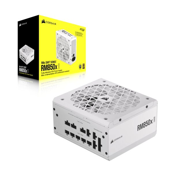 Corsair RM850x unidad de fuente de alimentación 850 W 24-pines ATX ATX Blanco - Imagen 2