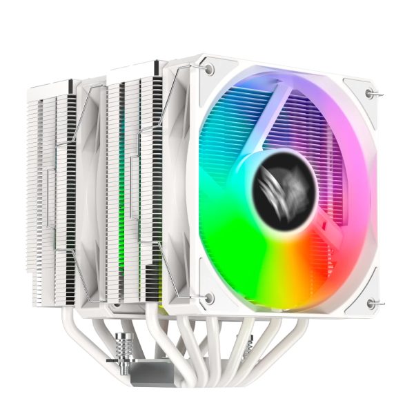 Balam Rush BR-937931 sistema de refrigeración de computadora Procesador Enfriador de aire 12 cm Blanco - Imagen 2