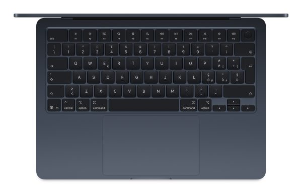 Apple MacBook Air Apple M M4 Computadora portátil 34.5 cm (13.6") 16 GB 512 GB SSD Wi-Fi 6E (802.11ax) macOS Sequoia Marina - Imagen 2
