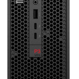 Lenovo ThinkStation P3 Ultra Intel® Core™ i7 i7-13700 16 GB DDR5-SDRAM 512 GB SSD NVIDIA T1000 Windows 11 Pro Mini Tower Puesto de trabajo Negro