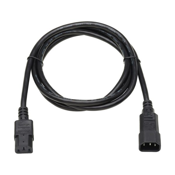 Tripp Lite P004-006-13A Cable de Alimentación para PDU, C13 a C14 - 13A, 250V, 16 AWG, 1.83 m [6 pies], Negro - Imagen 2