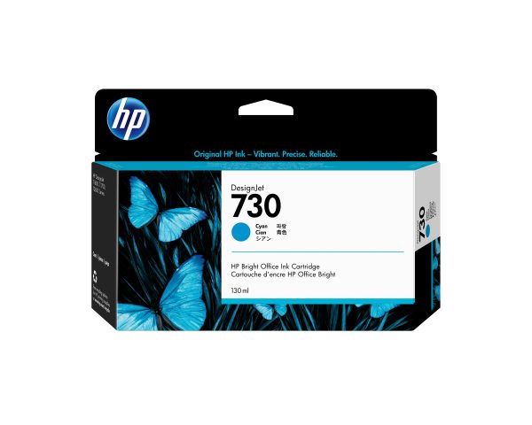 HP Cartucho de tinta DesignJet 730 cian de 130 ml - Imagen 4