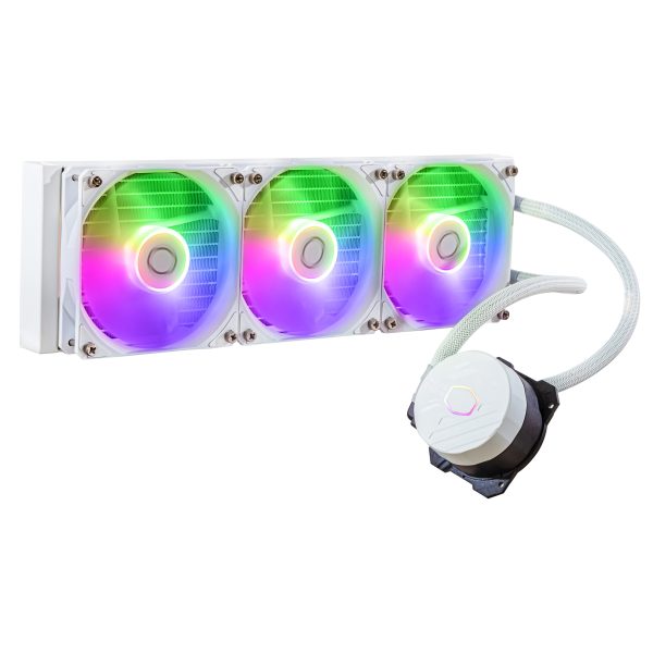 Cooler Master MasterLiquid 360L Core ARGB White Procesador Kit de enfriamiento líquido 12 cm Blanco