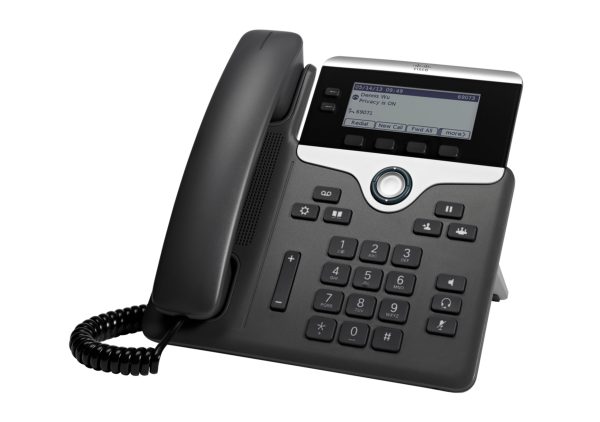 Cisco 7821 teléfono IP Negro, Plata 2 líneas - Imagen 4