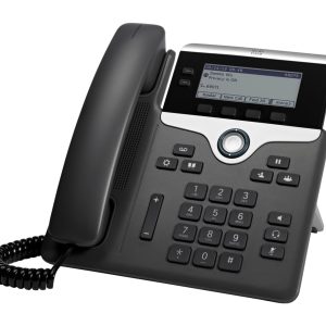 Cisco 7821 teléfono IP Negro, Plata 2 líneas