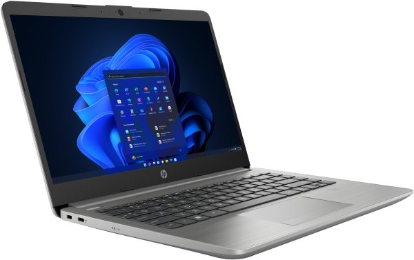 Laptop HP 245 G9, AMD Ryzen 3 5425U, 14" HD, 8 GB DDR4, 256 GB SSD, Win 11 Home, Gris - Imagen 2