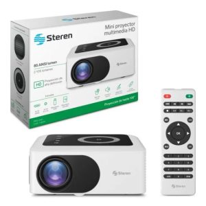 Steren PRO-240 video proyector Proyector de alcance estándar 85 lúmenes ANSI WXGA (1280x720) Blanco