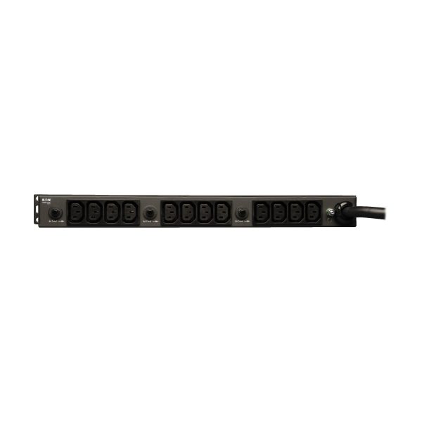 Tripp Lite PDU1230 PDU Básico Monofásico de 4.8 / 5.8kW, 20 Tomacorrientes de 200/208/240V (16-C13 y 4-C19), Entrada L6-30P, cable de 4.57 m [15 pies], instalación en rack de 1U - Imagen 2