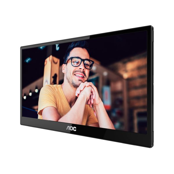 AOC 16T3E monitor de computadora 39.6 cm (15.6") 1920 x 1080 Pixeles Negro - Imagen 3