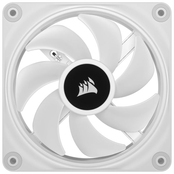Corsair CO-9051006-WW sistema de refrigeración de computadora Gabinete de la computadora Ventilador 12 cm Blanco 3 pieza(s) - Imagen 2