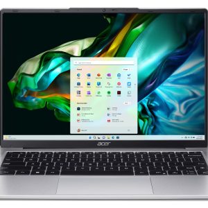 Acer Aspire Lite AL14-31P-353Y Intel Core i3 N-series i3-N300 Computadora portátil 35.6 cm (14") WUXGA 8 GB DDR5-SDRAM 512 GB SSD Wi-Fi 5 (802.11ac) Windows 11 Home Plata