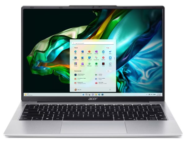Acer Aspire Lite AL14-31P-353Y Intel Core i3 N-series i3-N300 Computadora portátil 35.6 cm (14") WUXGA 8 GB DDR5-SDRAM 512 GB SSD Wi-Fi 5 (802.11ac) Windows 11 Home Plata