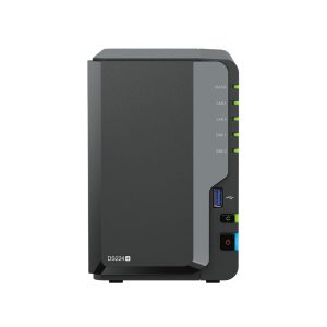 Synology DiskStation DS224+ servidor NAS o de almacenamiento Escritorio Intel® Celeron® J4125 2 GB DDR4 0 TB Negro