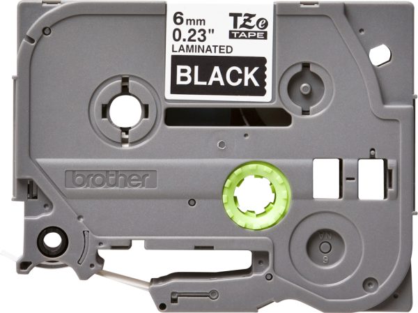 Brother TZE315 cinta para impresora de etiquetas Blanco sobre negro TZe - Imagen 2