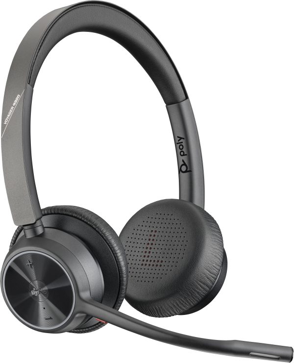POLY Voyager 4320 certificados para Microsoft Teams, Auriculares USB-A + Dongle BT700 - Imagen 2