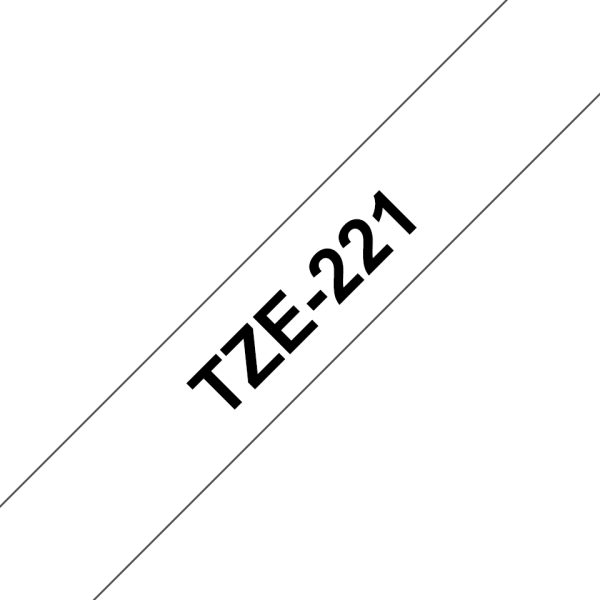 Brother TZE-221 cinta para impresora de etiquetas Negro sobre blanco - Imagen 4