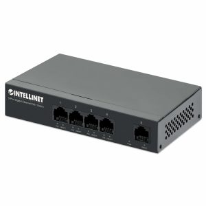 Intellinet 561792 dispositivo de redes Gigabit Ethernet (10/100/1000) Energía sobre Ethernet (PoE) Negro