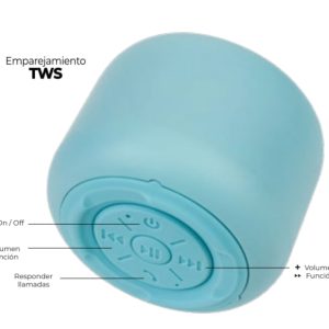 Acteck AP410 Altavoz portátil estéreo Azul 5 W