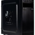 Evotec Vertec Intel® Core™ i3 i3-12100 8 GB DDR4-SDRAM 480 GB SSD Windows 11 Pro Tower PC Negro