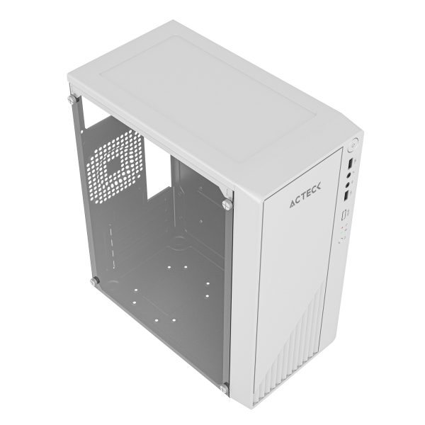 Acteck Kioto GC220 Mini Tower Blanco 500 W - Imagen 2