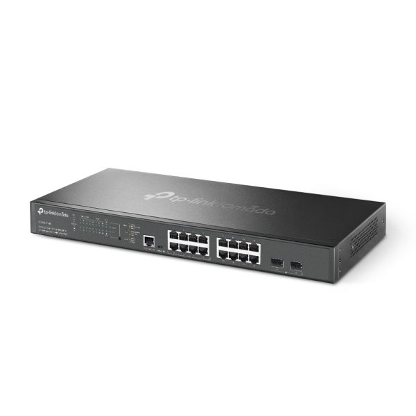 TP-Link Omada SG3218XP-M2 dispositivo de redes Gestionado L2+ 2.5G Ethernet (100/1000/2500) Energía sobre Ethernet (PoE) 1U Negro - Imagen 3