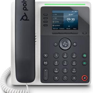 POLY Teléfono Edge E220 IP y habilitado para PoE