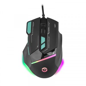 Getttech GPM-RGBWR-G1-BK ratón Juego Diestro USB tipo A 7200 DPI