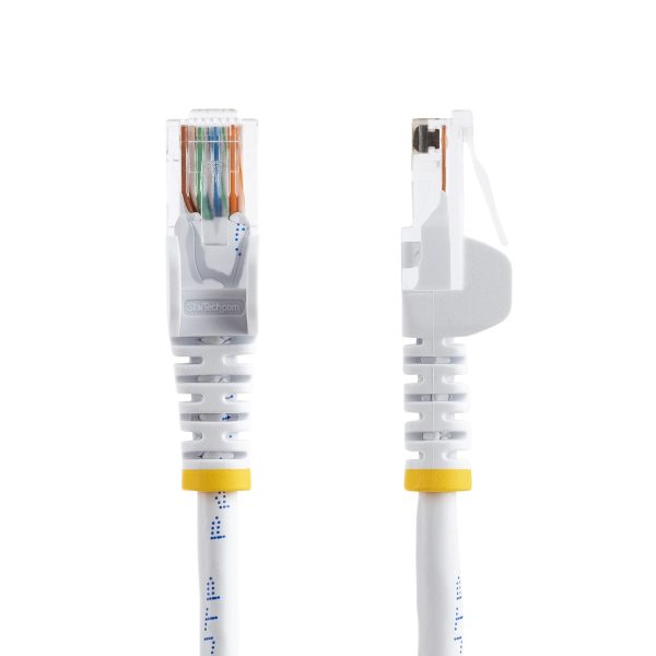 StarTech.com Cable de Red de 10m Blanco Cat5e Ethernet RJ45 sin Enganches - Imagen 2