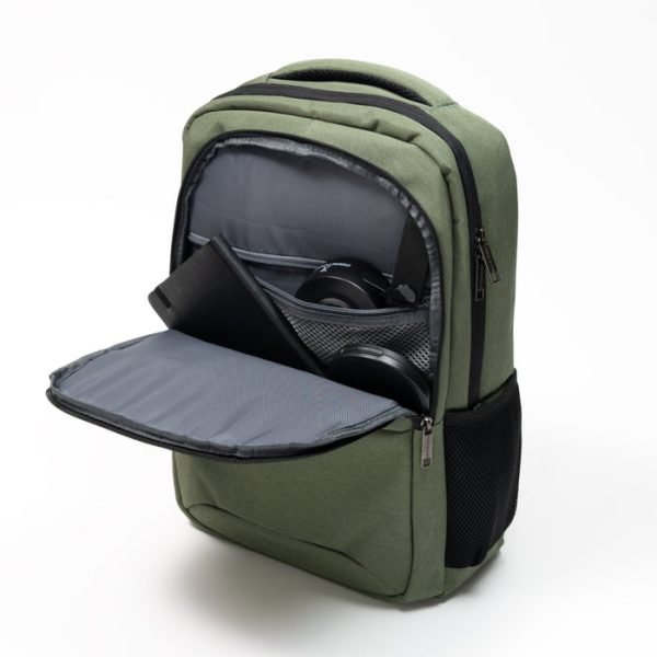 Perfect Choice PC-084600 mochila City backpack Verde Poliéster - Imagen 3