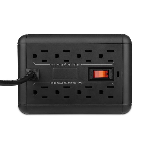 Qian QBA-2K08R regulador de voltaje 8 salidas AC 95 - 150 V Negro - Imagen 3