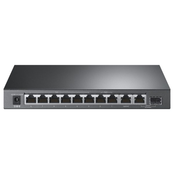 TP-Link TL-SG1210PP dispositivo de redes No administrado Gigabit Ethernet (10/100/1000) Energía sobre Ethernet (PoE) Negro - Imagen 2