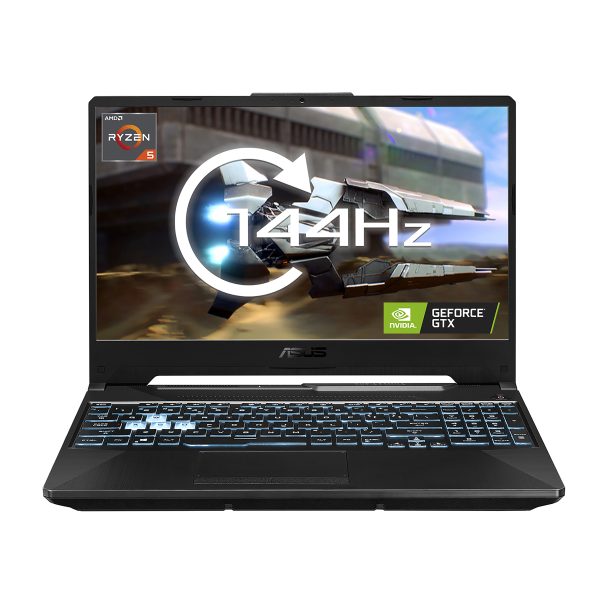 ASUS TUF Gaming A15 FA506NC-HN003W AMD Ryzen™ 5 7535H Portátil 39,6 cm (15.6") Full HD 16 GB DDR5-SDRAM 512 GB SSD NVIDIA GeForce RTX 3050 Wi-Fi 6 (802.11ax) Windows 11 Home Negro