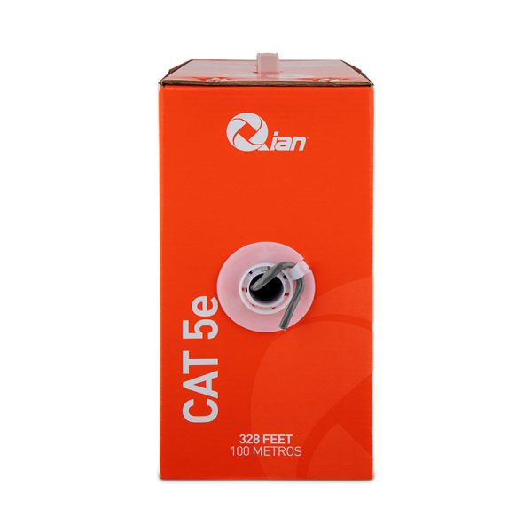 Qian QHR-CAT5E-10 cable de red Gris 100 m U/UTP (UTP) - Imagen 4
