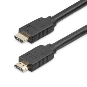 StarTech.com Cable de 15 metros HDMI 2.0 - Cable HDMI Activo de 4K a 60Hz - con Clasificacioón CL2 para Instalación en Pared - Cable HDMI de Alta Velocidad Largo y Durable - HDR - de 18Gbps - Cable Macho a Macho - Negro