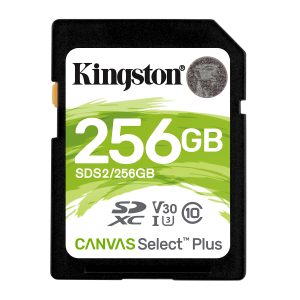 Kingston Technology Canvas Select Plus 256 GB SDXC UHS-I Clase 10