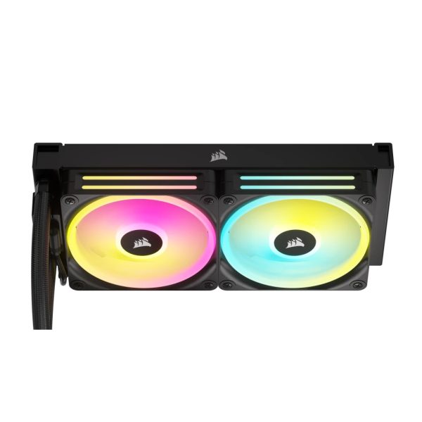 Corsair H100I Procesador Kit de enfriamiento líquido 12 cm Negro - Imagen 3