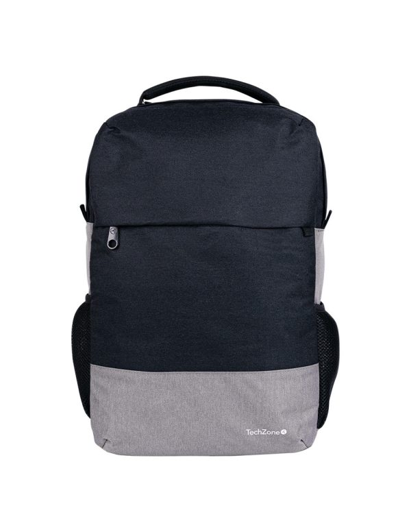 TechZone TZ21LBP07-G mochila Mochila casual Gris Poliéster - Imagen 4