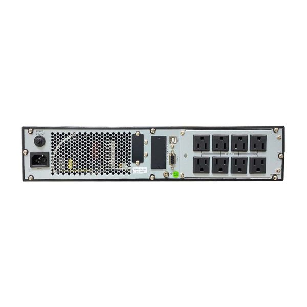 Smartbitt SBOL1KRT-1 sistema de alimentación ininterrumpida (UPS) Doble conversión (en línea) 1 kVA 900 W - Imagen 2