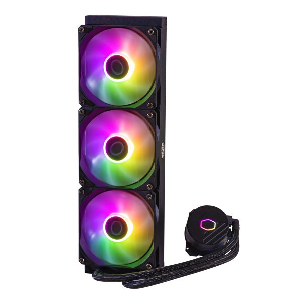 Cooler Master MasterLiquid 360L Core ARGB Procesador Kit de enfriamiento líquido 12 cm Negro - Imagen 4