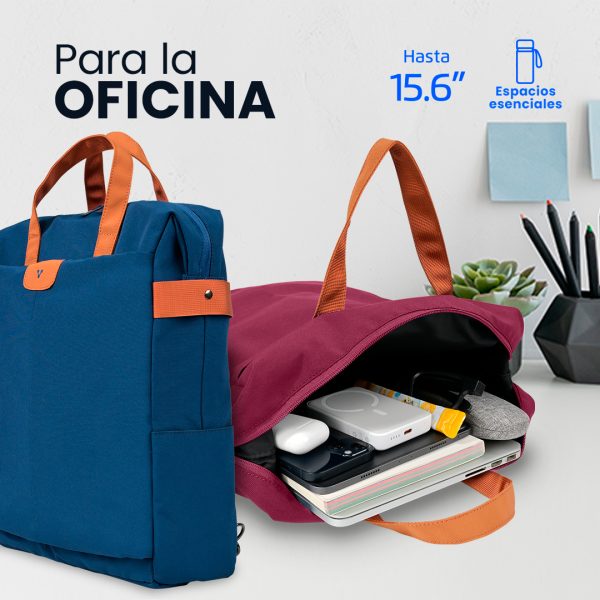 Vorago BP-301-BL mochila City backpack Azul Poliéster - Imagen 4