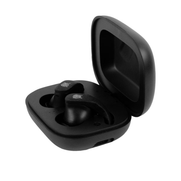Perfect Choice PC-117070 audífono y auriculare Auriculares True Wireless Stereo (TWS) Intra auditivo Deportes USB Tipo C Bluetooth Negro