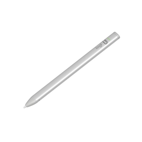 Logitech 914-000070 lápiz digital 20 g Plata, Blanco