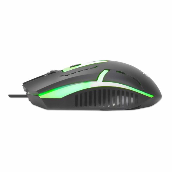 Manhattan Mouse Gaming óptico cableado USB con iluminación LED RGB - Imagen 4