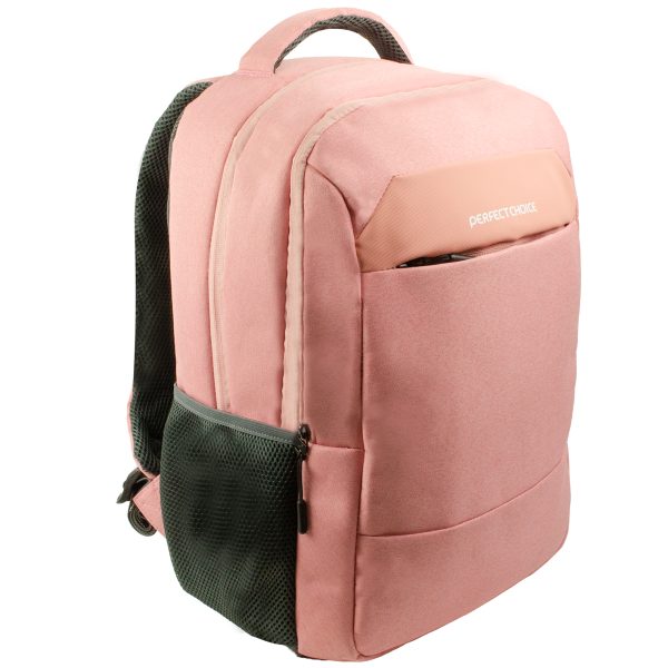 Perfect Choice PC-084013 mochila Mochila casual Rosa dorado Poliéster, Poliuretano - Imagen 2