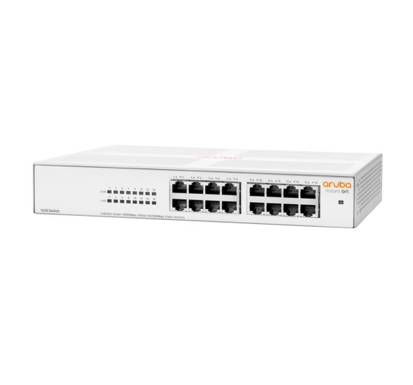 HPE Aruba Networking Aruba Instant On 1430 16G No administrado L2 Gigabit Ethernet (10/100/1000) 1U Blanco - Imagen 2