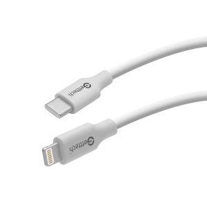 Getttech GCL-LTUT-0 cable Lightning 1 m Blanco
