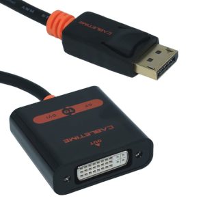 Ovaltech OVDP-DVI adaptador de cable de vídeo DisplayPort Negro