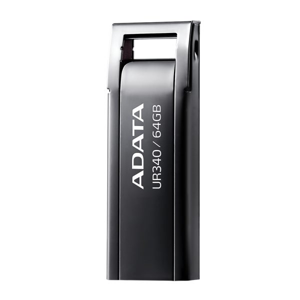 ADATA UR340 unidad flash USB 64 GB USB tipo A 3.2 Gen 2 (3.1 Gen 2) Negro - Imagen 4