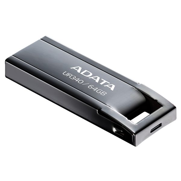 ADATA UR340 unidad flash USB 64 GB USB tipo A 3.2 Gen 2 (3.1 Gen 2) Negro - Imagen 2
